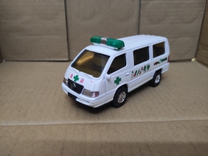 1/35 三星 面包车 合金回力汽车模型,散装,车身掉漆磨损