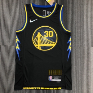 nba勇士队库里30号22赛季球衣75周年立体logo