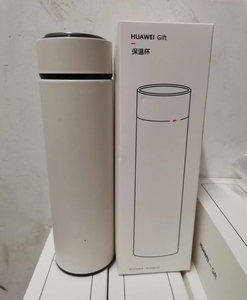 华为304不锈钢保温杯,450毫升大容量,保温效果好,全新未