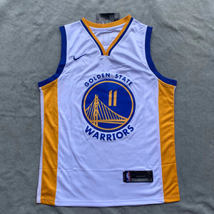 闲置汤普森11号勇士主场白色球衣 城市限定黑色球衣 nba刺