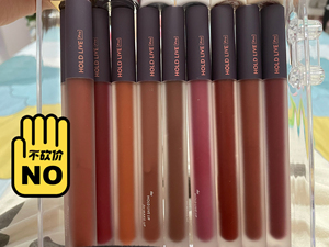 holdlive小吸管唇釉10支 65包邮