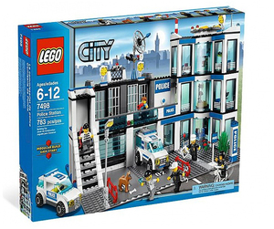 000人付款淘宝全新未开封 绝版乐高 lego 城市系列 7498 警察总局