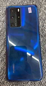 华为p40Pro蓝色报废尸体机，手机不开机，屏幕也是不能使用