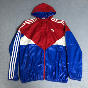 000人付款淘宝阿迪达斯三叶草g84941孔雀蓝外套校服 纯新购于专柜