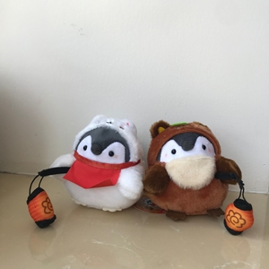 日本正能量企鹅公仔挂件书包挂饰玩偶挂件钥匙扣ins小企鹅日系