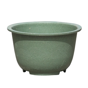 60公分,厂家直销超低价便宜转让全新带孔龙缸花盆,外径60内