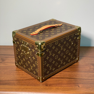 中古 lv硬箱/化妆箱/首饰盒lv老花箱子