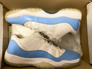 乔11北卡蓝low,这个颜色真的超级少女,青春的气息,绝对正