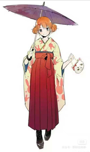 【出/换】 银魂神乐夜兔袴  无伞有定春包 还有一双木屐39