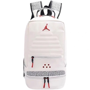 耐克乔丹书包aj3水泥爆裂纹双肩包飞人电脑篮球大容量学生背包