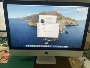 苹果imac 27寸一体机电脑,2015年款,屏幕完美,外壳