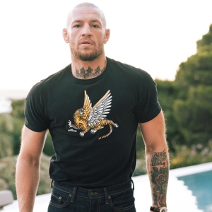 康纳麦格雷戈嘴炮同款飞虎t恤ufc泰拳mma短袖搏击拳击服全