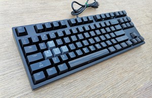 魔力鸭2087s樱桃红轴87机械键盘 游戏键盘