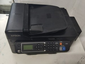 爱普生l565彩色喷墨打印机,打印 复印 扫描一体机, 带原