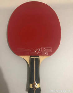 蝴蝶超级张继科zlc乒乓球拍,七层底板加碳素,正手贴好蝴蝶大