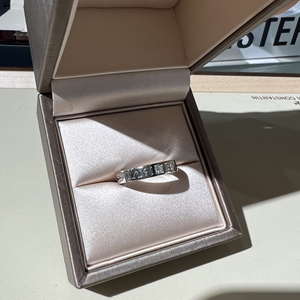 bvlgari 宝格丽 字母logo戒指 单钻 成色99新
