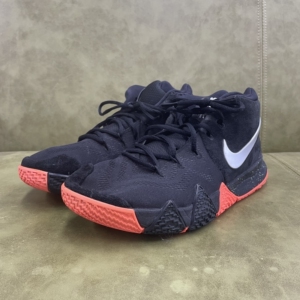 欧文4黑橙泼墨 43码无盒  打篮球的必备鞋