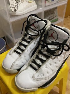 aj13爱与尊重小熊猫42.5 鞋子太多了出一点回血