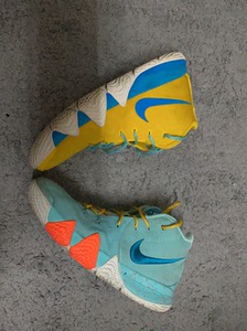 欧文4 女权  黄色 45.5 鸳鸯 实战神鞋 鞋面如图 鞋