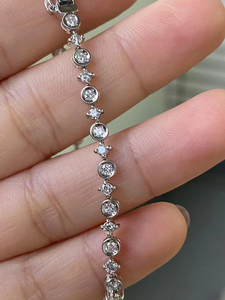 5克拉钻石手链.