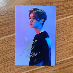 鹿晗签名照亲笔签名周边