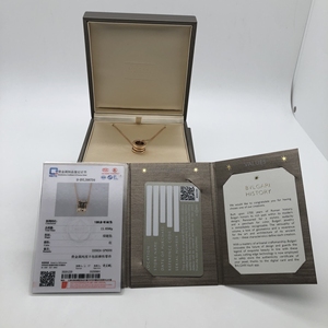 000人付款淘宝宝格丽项链仅戴过几次,便宜出,证书小票都扔了,只有一个