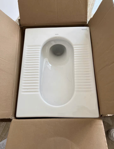 恒洁h3026d-060导流导压蹲便器全新未拆无水箱
