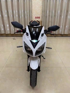 二手摩托车机车跑车趴赛,宝马款北极光250cc,后尾排气,声