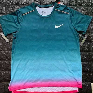 耐克超弹反光体育生体考训练服运动田径t恤太阳花速干短袖男女通