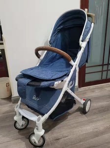 德国贝尔 bair轻便婴儿推车高景观宝宝车可坐可躺可登机一键
