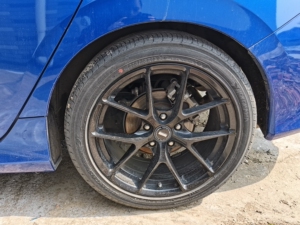 十代思域18寸轮毂,雅泛迪sr77,中心孔直径73.1,5*