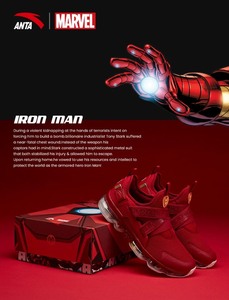 安踏漫威联名男鞋钢铁侠雷神黑豹seeed跑步鞋全掌气垫跑鞋运_阿里巴巴