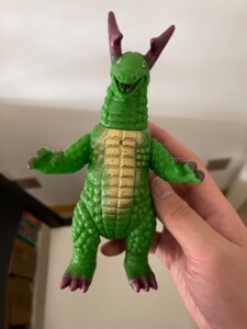 万代正版雷欧奥特曼系列 流浪怪兽 宠物怪兽 罗恩17厘米软胶