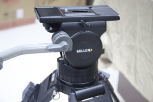 米勒miller三脚架compass25,云台和脚架一套,非