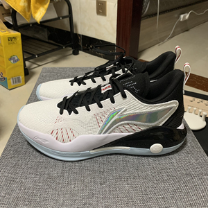 【全新】李宁 驭帅15 low 低帮首发黑白配色