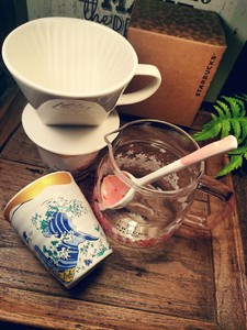 日本Kalita过滤杯星巴克咖啡壶分享壶咖杯子手握杯茶杯手冲