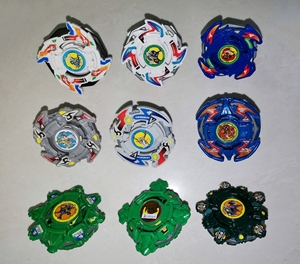 爆旋陀螺旧世代 takara日版 青龙 白虎 朱雀 玄武