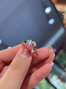 乾昌珠宝 钻石55分 h si .11#圈口.原价22348