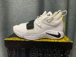 【正品】pg2.5保罗乔治 太极黑白泼墨篮球鞋