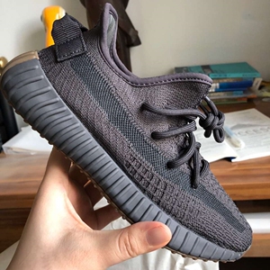 黑生胶满天星50码大码男鞋椰子鞋350v2yeezy350.