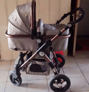 黄金宝贝ht111高景观婴儿推车 2016年8月京东购入后