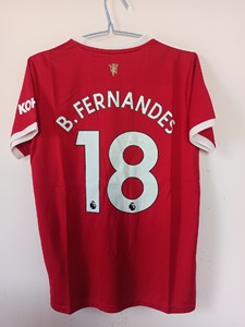 库存处理m码/2122曼联红色主场18号球衣.