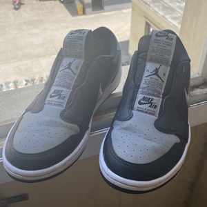 aj10lowslip 酷灰影子 41码 八成新 鞋底贴了防