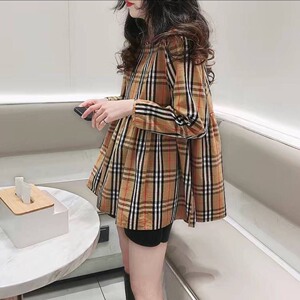 000人付款淘宝宝格丽经典格子风格女衬衫,非常经典的长袖衬衫,纯棉布