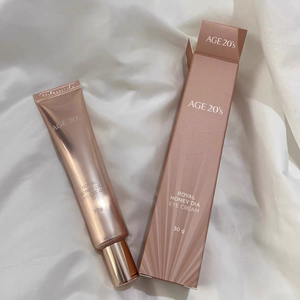 韩国爱敬age20s蜂蜜钻石高光眼霜抗周锦致保湿眼角单化细