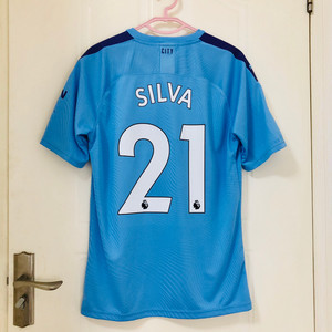 【非卖品】曼城19-20赛季主场球员版21号大卫·席尔瓦球衣