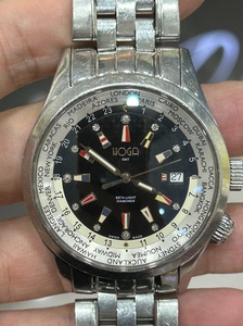 皇爵HOGA手表，瑞士品牌，型号HG-103，男款直径42m