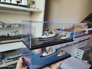 1/700船模,北洋水师超勇·扬威,加福胜·建胜蚊子船,绝版