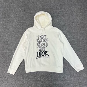 dior迪奥7015stussy联名款帽衫卫衣 l码99新
