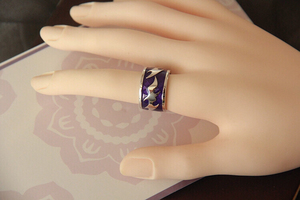 魔道祖师江澄同款紫电戒指